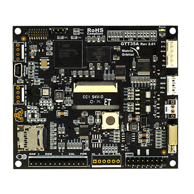 GTT35A-TPR-BLM-B0-H1-CS-VPT Matrix Orbital  Modules d'affichage - LCD OLED Graphic